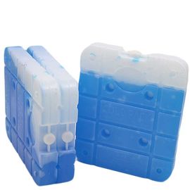 HDPE Plastic Ice Cooler Bricks Blue Gel Ice Pack For Fresh Storage
