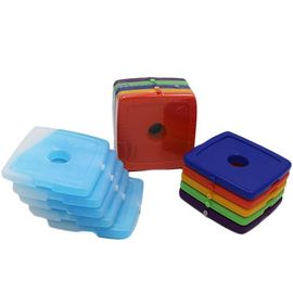 Colorful Beautiful Plastic Lunch Ice Packs Cooling Gel 13.3*12.7*1.3cm