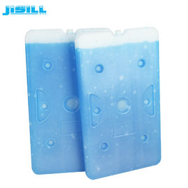 Plastic Low Temperature Ice Cooler Brick / Blue Freezer Cold Packs