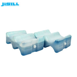 Food Grade Big Wave Shape Breast Milk Ice Pack With SAP MSDS Approved For Food Frozen