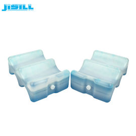 Food Grade Big Wave Shape Breast Milk Ice Pack With SAP MSDS Approved For Food Frozen