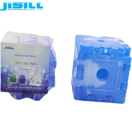 MSDS Hard Plastic Frozen Gel Packs For Shipping Food