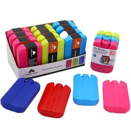 Insulated Colorful Mini Ice Packs , Small Cool Packs Environment HDPE Materials