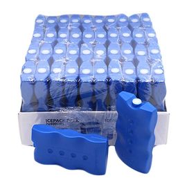 Custom shape 400ml HDPE hard plastic eutectic cold pack cooler freezer ice block