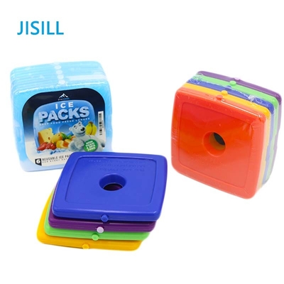 Cool Coolers Slim Reusable Gel Small Cool Bag Ice Packs For Lunch Boxes , Lunch Bags