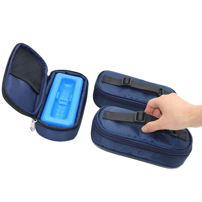 Oxford Fabric Plastic Medical Cool Box Portable Cooler Brick For Diabetic