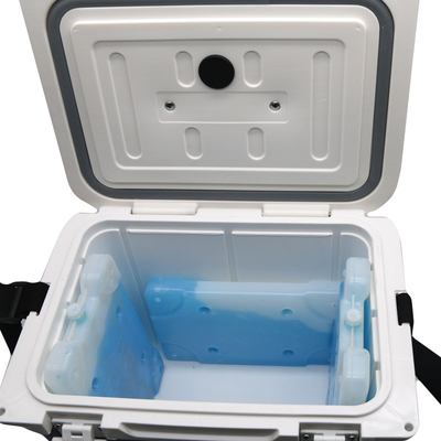 Insulation Hard Plastic Ice Chest Camping Medical Cool Box For Picnic Fishing Hunting BBQs Outdoor Activities